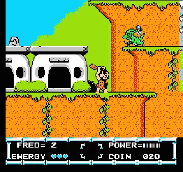 Flintstones, The - The Rescue of Dino & Hoppy (USA) screen shot game playing